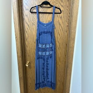Beautiful Blue Boho Dress